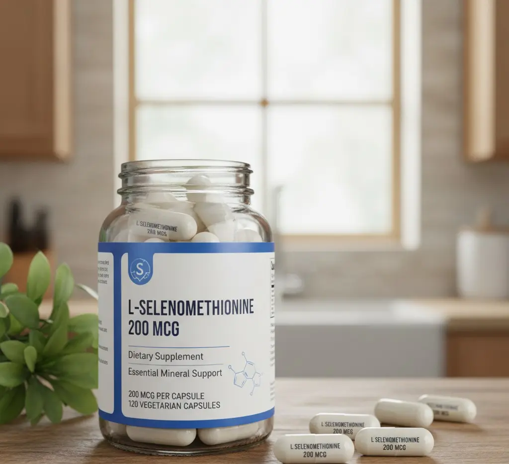 Selenium Capsules (L‑Selenomethionine) - Image 1