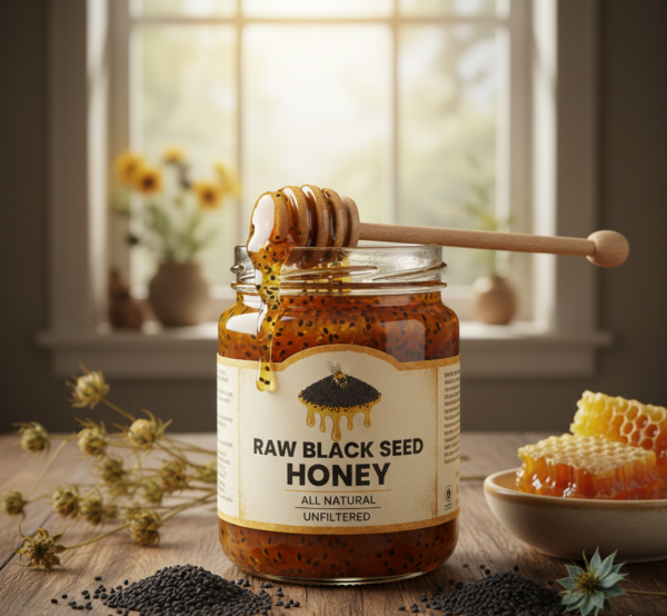 Raw Black Seed Honey