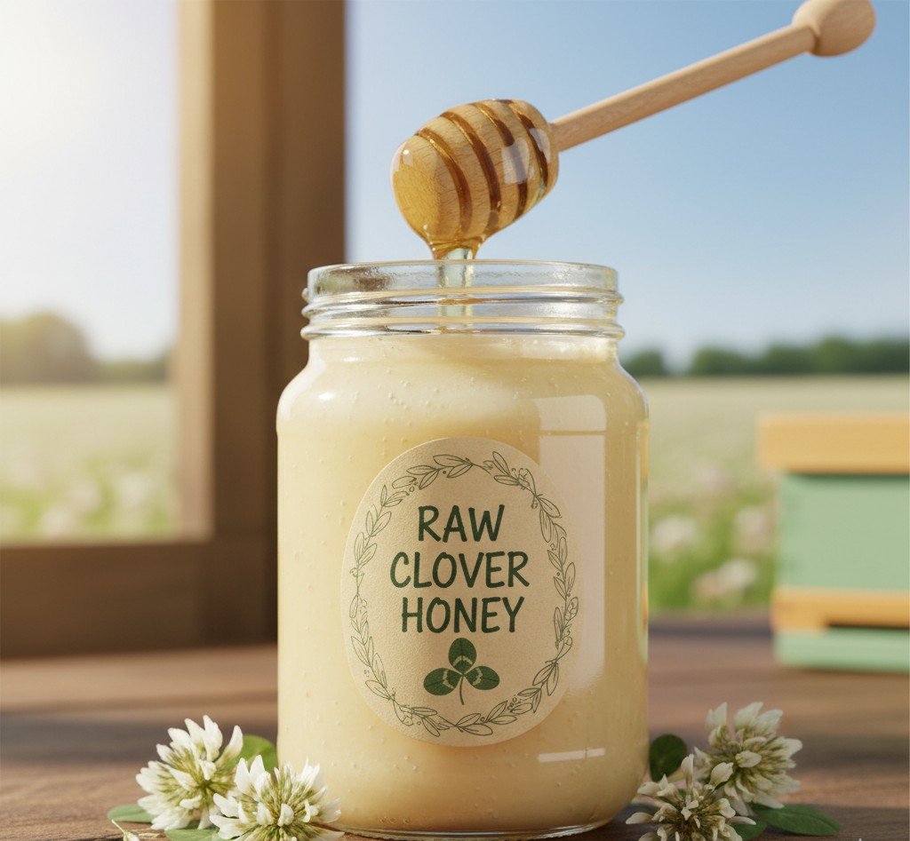 Raw Clover Honey Raw Clover Honey - Image 1