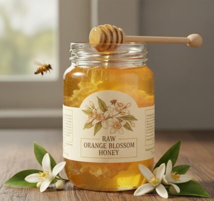 Raw Orange Blossom Honey