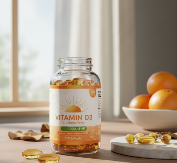 Vitamin D3 Capsules (Cholecalciferol)